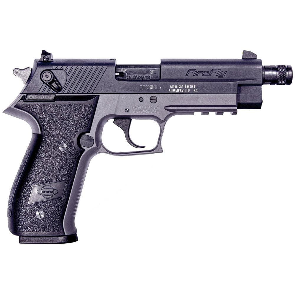 ATI GSG Firefly Handgun .22 LR 13RD Magazines(2) 4.9 Threaded Barrel Smoke Frame