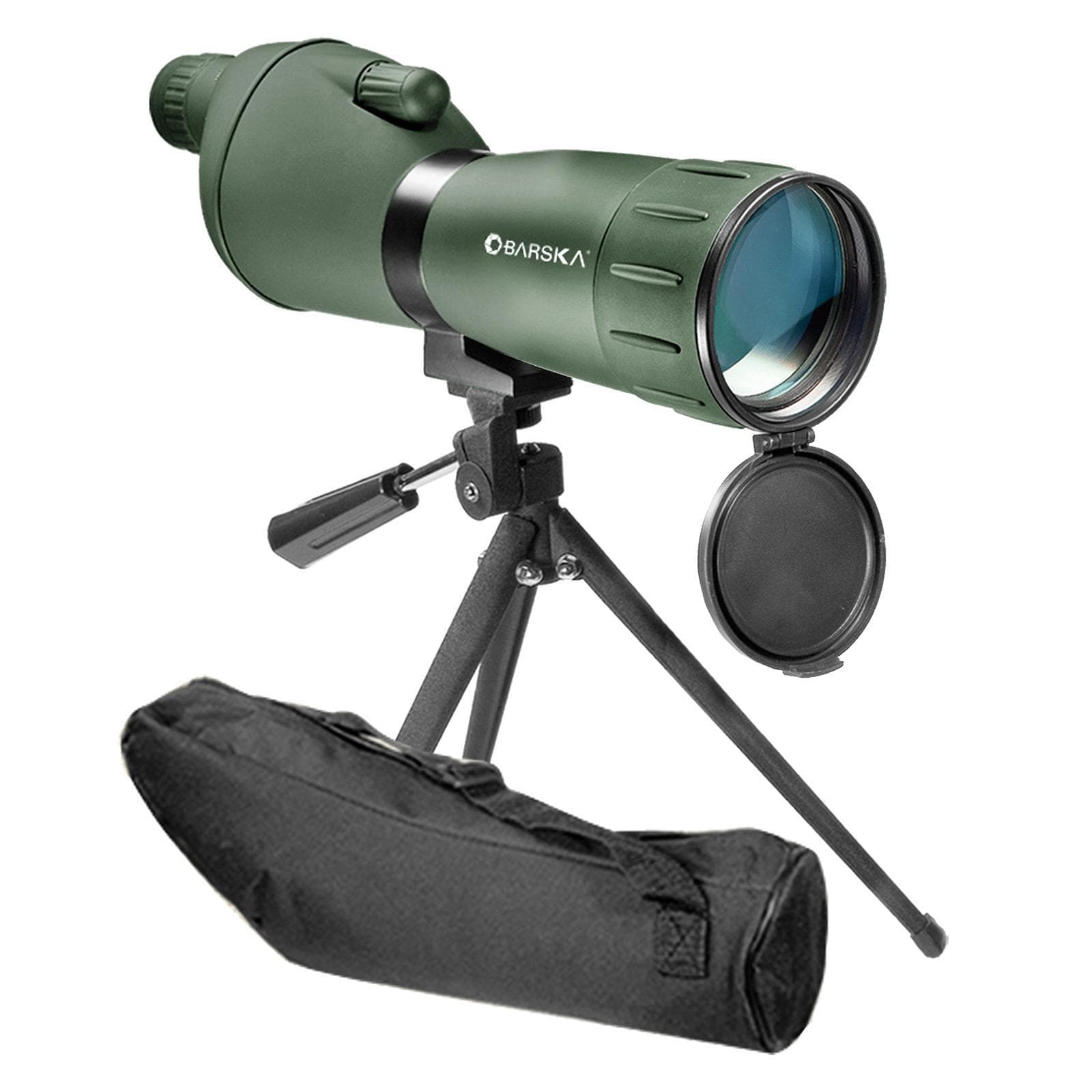 Barska Colorado Spotting Scope with Pan-Head Tripod & Soft Case - 20-60X60MM