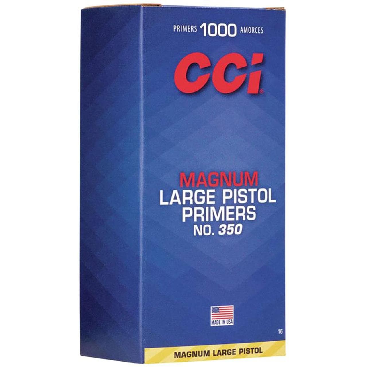 CCI Standard Primers #350 MAG Large Pistol 1000/Ct