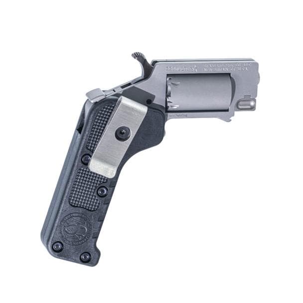 Switch Gun Combo Stainless Steel with Belt Clip Handgun .22 LR/.22 WMR 5RD Capacity .75" Barrel Polymer Grip Belt Clip