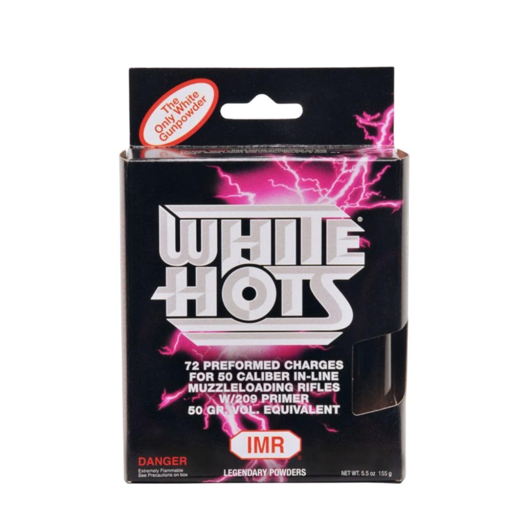 IMR Powder White Hots 50/50 Pellets 72/Ct