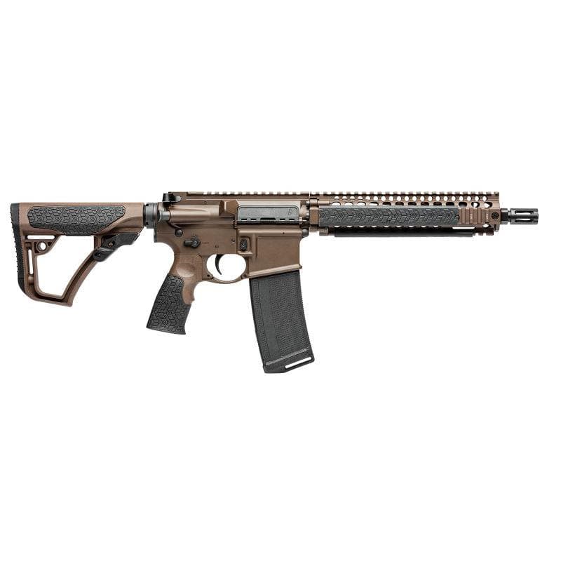 Daniel Defense MK18 Mil-Spec SBR Rifle 5.56MM 32RD Magazine 10.3" 1/2X.28 Threaded Barrel Brown Black NFA Product