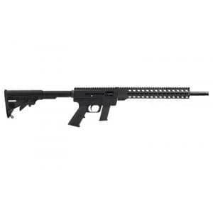 Just Right Carbine Gen 3 Rifle 9MM Luger Glock Magazine 17" Threaded Barrel MLOK Rail Black