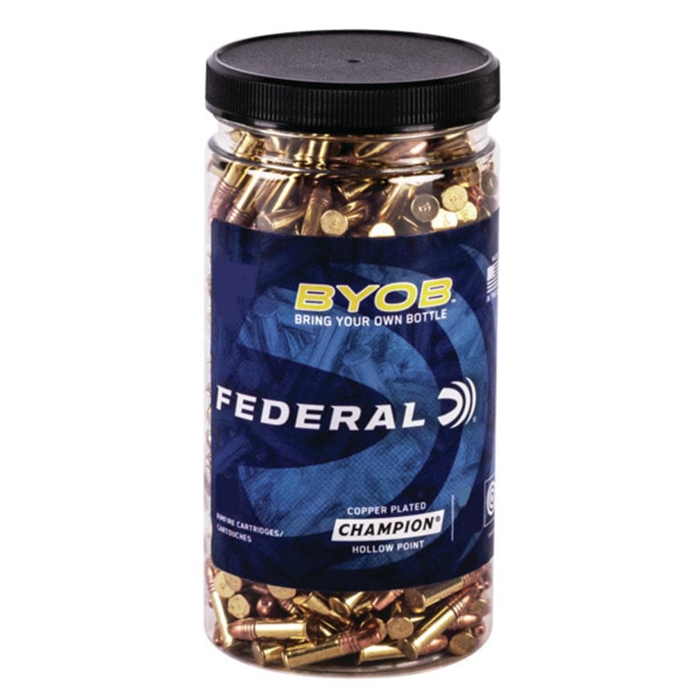 Federal Premium V-Shok BYOB Rimfire Ammunition .17 HMR 17 Gr HP 2530 FPS 250/Ct