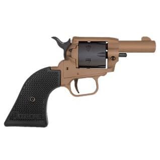 Heritage Barkeep Burnt Bronze Cerakote Handgun 22 LR 6/Rd Magazine 2.68" Barrel Black Polymer Grips