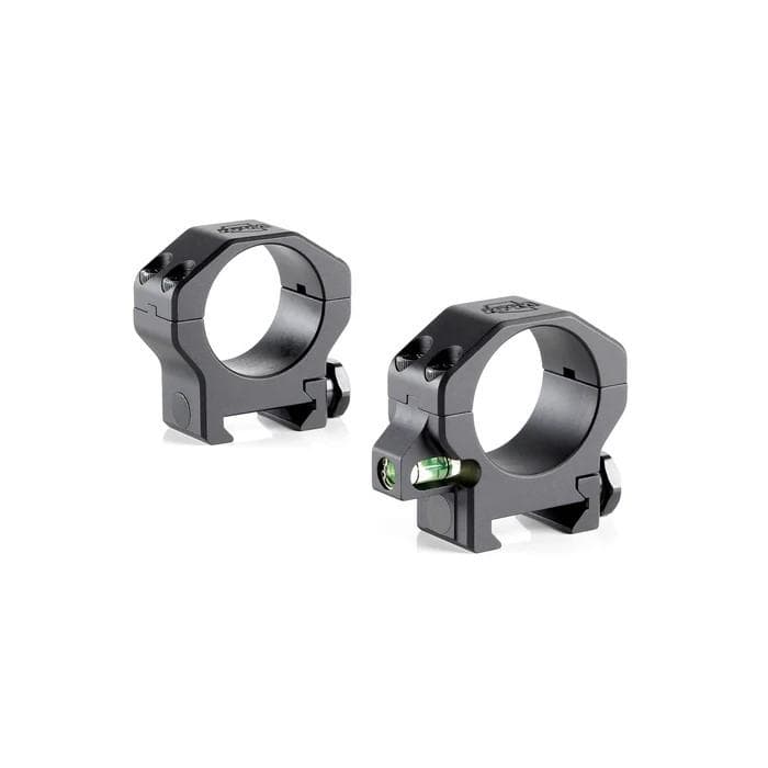 RPM Precision 35MM Low (.885'') Scope Rings with Co-Linear Bubble Level