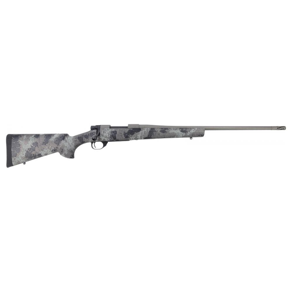 Howa M1500 Fence Line Mini Action Rifle .22 ARC 5RD Capacity 22" Threaded Barrel Light Grey Camo Stock