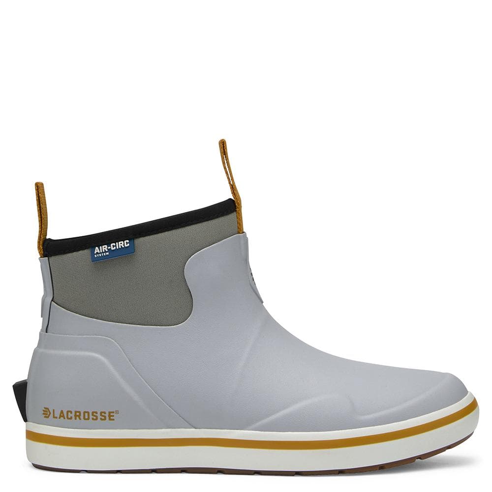 Lacrosse Womens Alpha Deck Boot 6" Wild Dove Grey Size 8