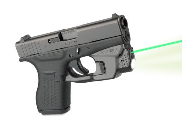 Lasermax Centerfire Light & Laser W/Gripsense for Glock 42/43 - Green