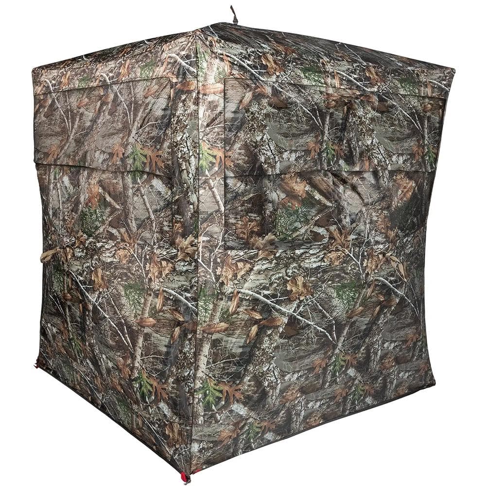 Ol'man Bounty Hunter 270 One-Way See-Through Ground Blind Realtree APX