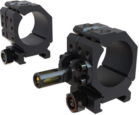 Wheeler Engineering 2-Piece Picatinny Rail Scope Rings 1" Medium