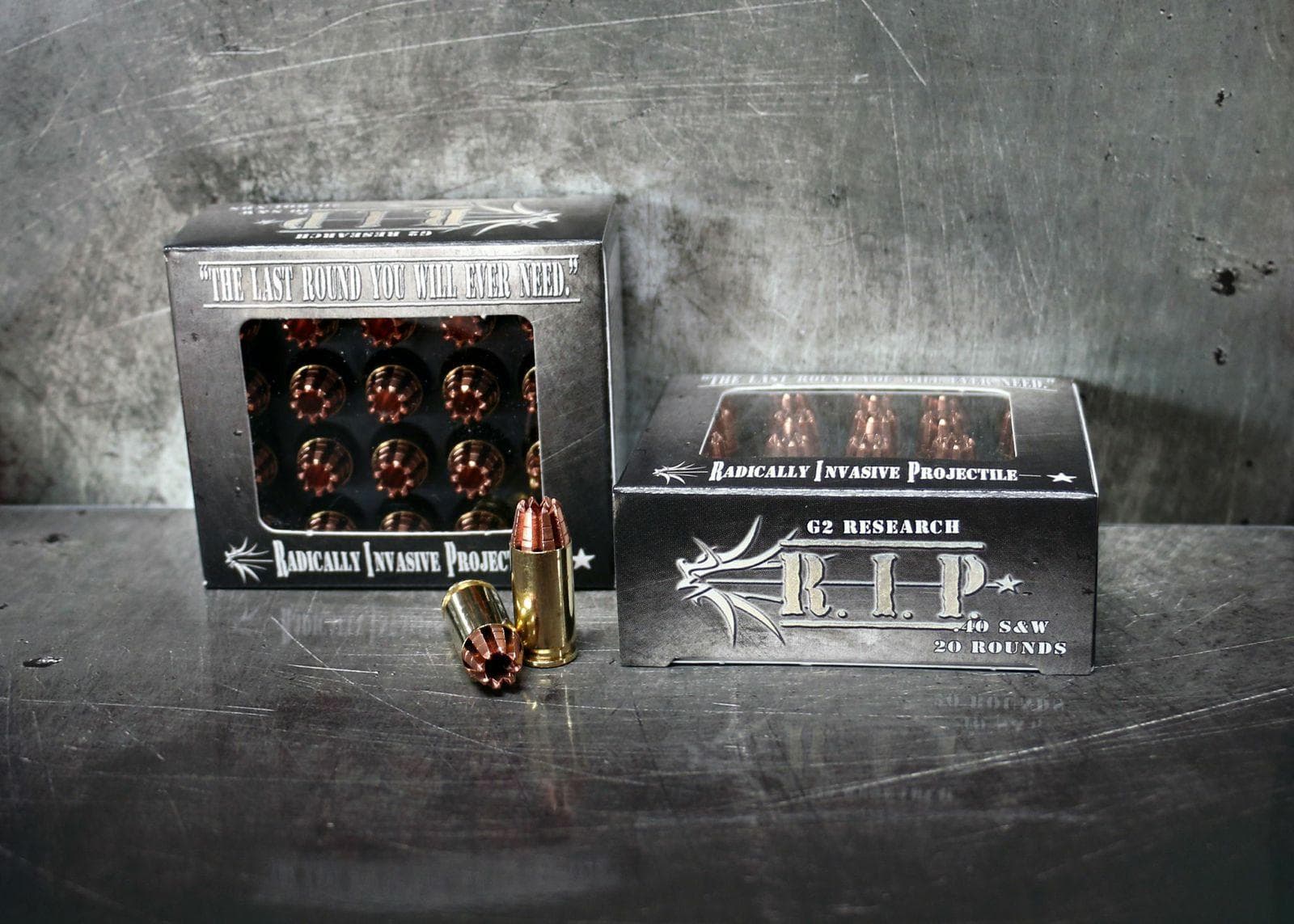 G2 Research R.i.p. Handgun Ammunition .40 S&W 115 Gr HP 1080 FPS 20/Ct