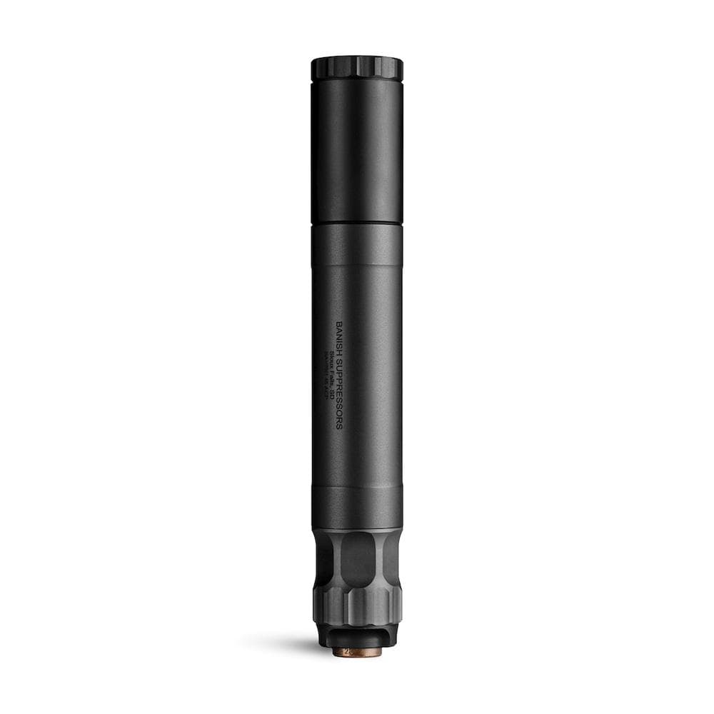 Banish 45 Direct Thread Suppressor .45 Auto Titanium/Aluminum .578X28 Black 8.6" Length
