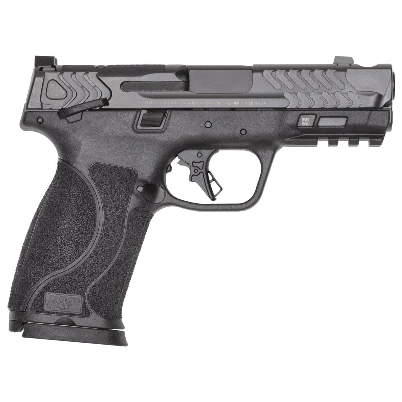 S&W PC M&P 10MM M2.0 Carry Comp Handgun 10MM Auto 10RD Magazines(2) 4" Barrel or Thumb Safety Black Compliant