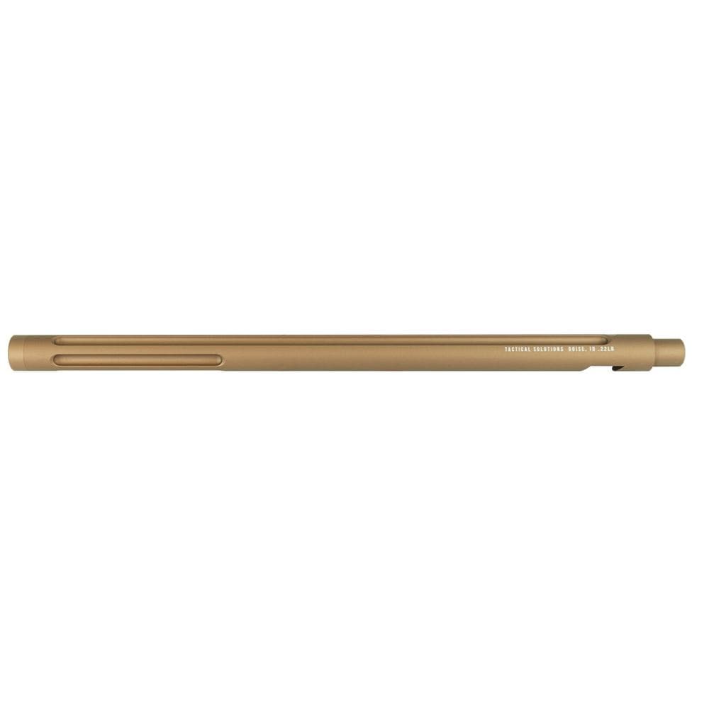 Tactical Solutions X-Ring Barrel for 10/22 Rifles 1/2X28 Threaded Quicksand FDE