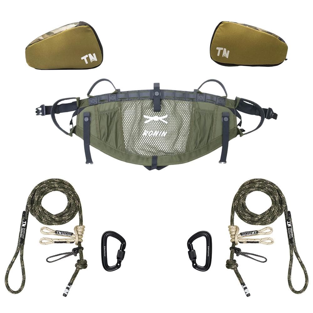 Timber Ninja Outdoors Ronin Saddle Starter Kit Regular Up to 36" Green