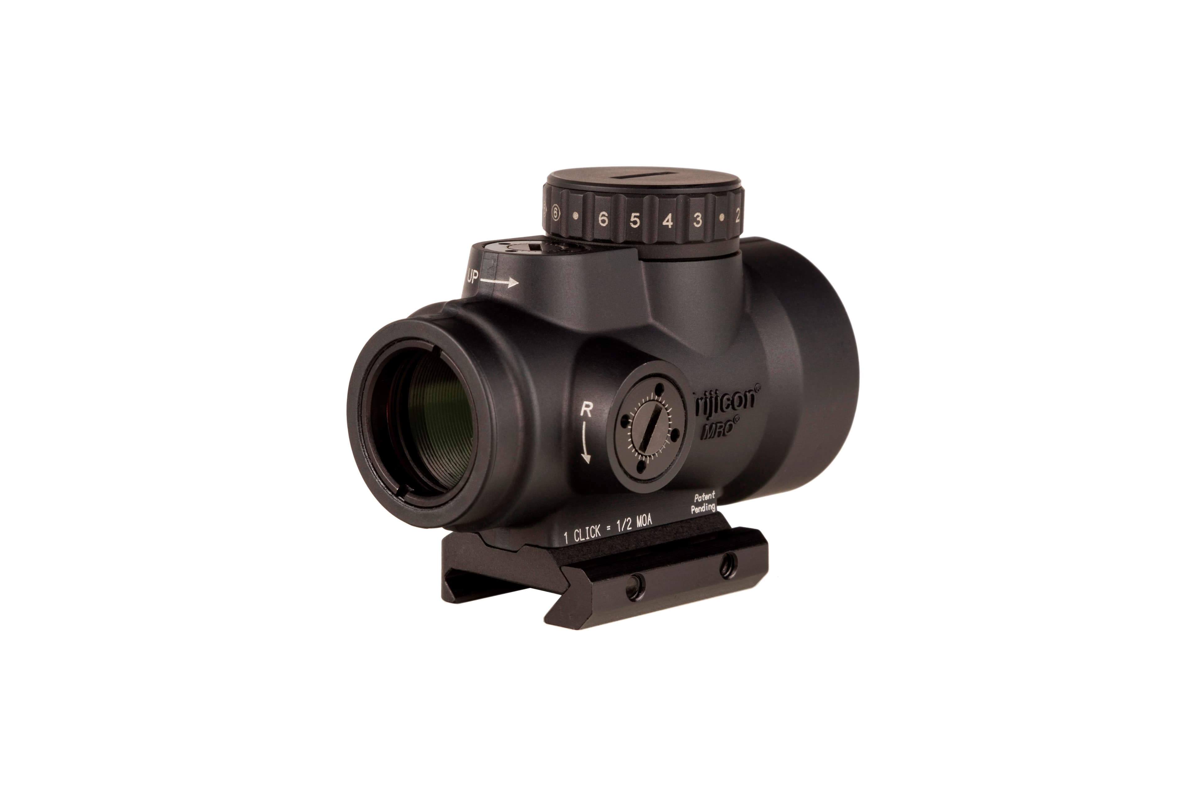 Trijicon MRO HD 1X25 Red Dot Sight Adjustable 68 MOA Reticle with a 2.0 MOA Dot; Low Mount