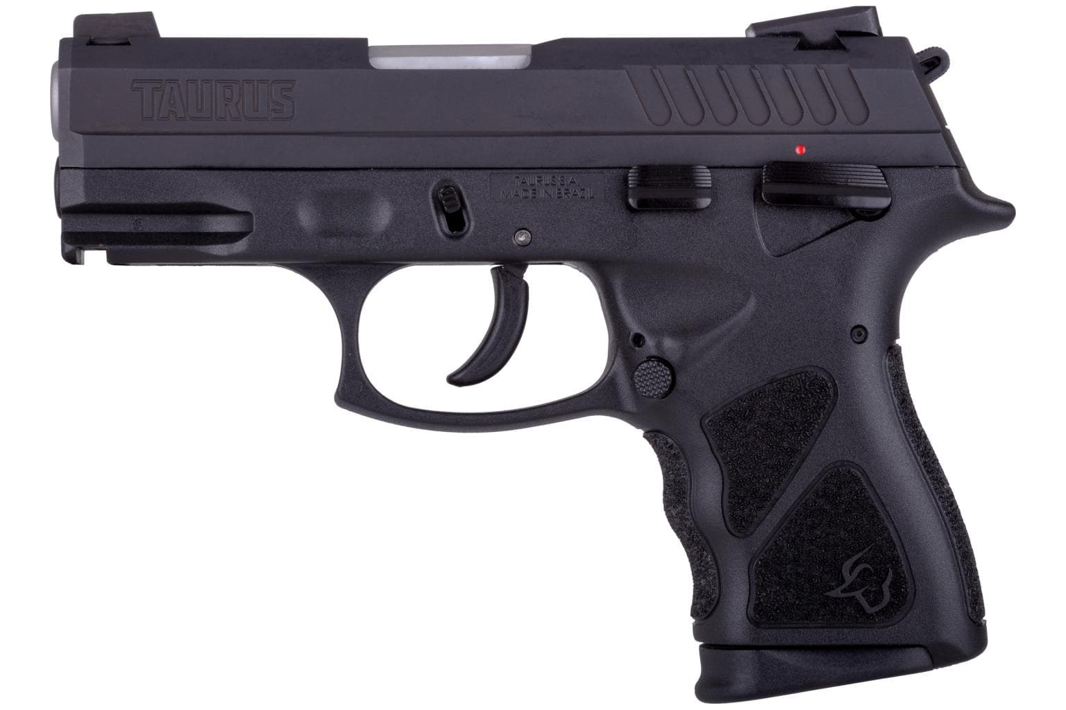 Taurus TH9C Handgun 9MM Luger 13RD/17RD Magazines 3.54" Barrel Black Slide/Black Grip