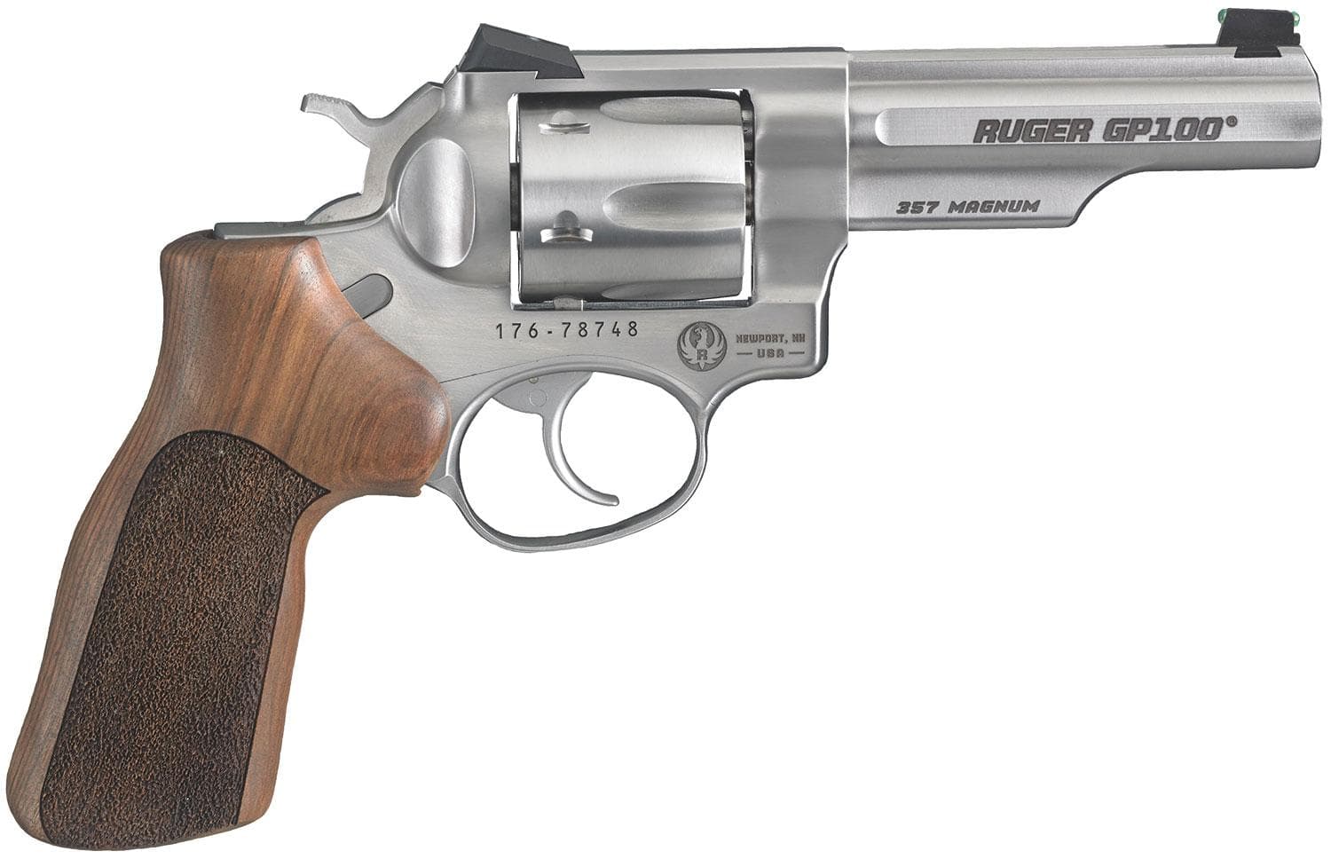 GP100 Match Champion 357 MAG DA 4.2" BBL STS Fixed REAR Sight