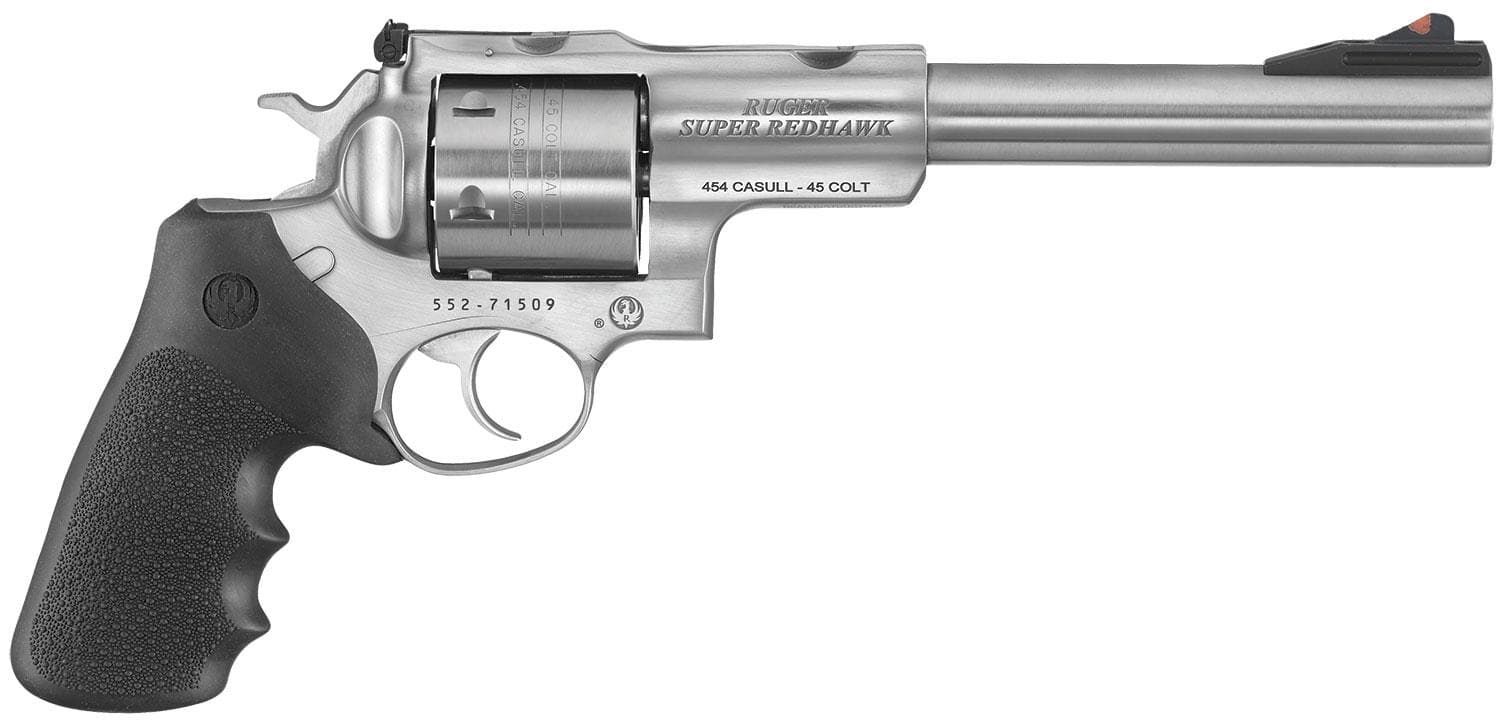 Super Redhawk Standard 454 Casull DA Revolver 7.5 BBL Satin STS