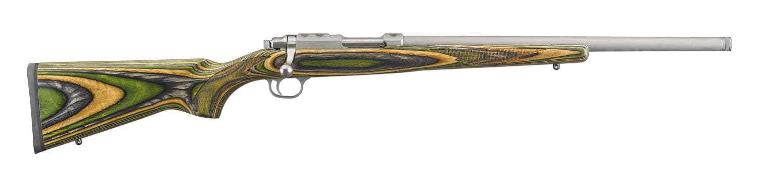 Ruger Model 77/17 Rifle .17 Hornet 6RD Capacity 18.5" Barrel Green Mountain Stock