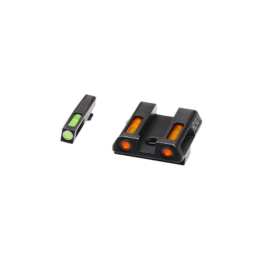 Hiviz Litewave H3 Sight Orange/Green Litepipe/White Front Ring Fits Glock Models 42 and 43 43X and 48