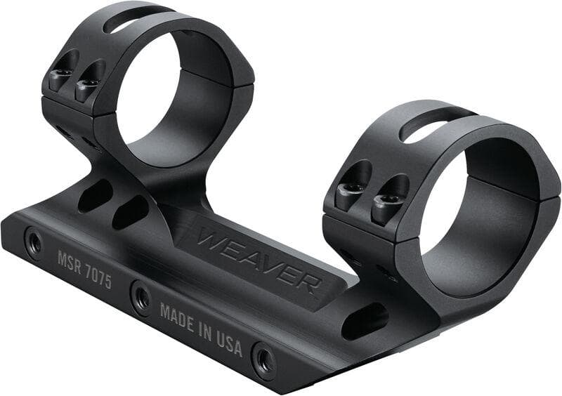 Weaver 1-Piece Aluminum Integral Premium MSR Optics Mount 30MM