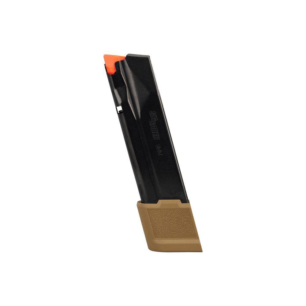 SIG Sauer P365 X-Macro Extended Handgun Magazine Coyote 9MM Luger 21/Rd