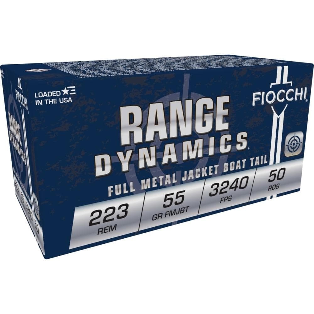 Fiocchi Rifle Shooting Dynamics Rifle Ammunition .223 Rem 55 Gr Fmjbt 50/Ct