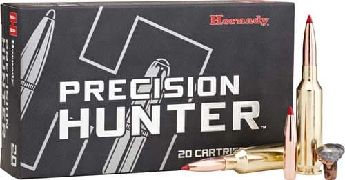 Hornady Precision Hunter Rifle Ammunition .300 PRC 212 Gr ELD -X 2860 FPS 20/Ct