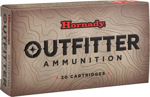 Hornady Outfitter Rifle Ammunition .338 Win MAG 225GR CX OTF 2800 FPS 20/Ct