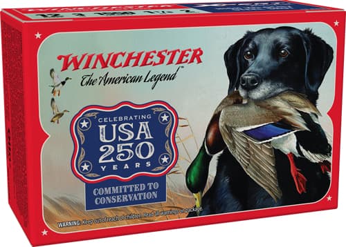Winchester USA 250TH Anniversary Xpert Waterfowl Shotshells 12GA 3" 1-1/8OZ 1550 FPS #2 10/Ct