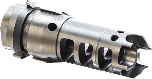 Lantac Drakon Muzzle Brake AK 7.62X39 14X1MM L/H Thread with Dead Air Keymount