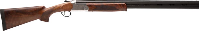 Stevens 555E O/U 410GA 26" MC5 - Silver Engraved/Walnunt