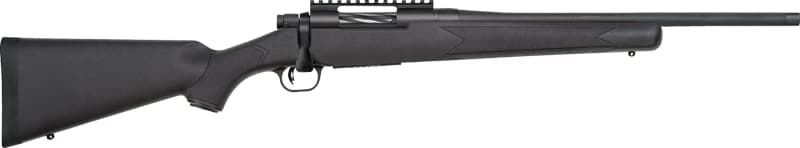 Mossberg Patriot Compact - 22-250 REM Threaded BLUE Black