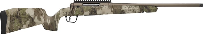 Savage Arms Axis 2 Pro Compact Rifle 22-250 REM 4RD Magazine 20" Barrel Savage Woodland Camo