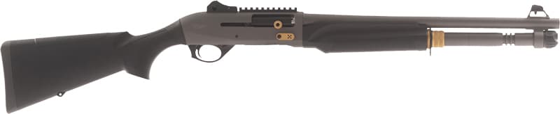 Gforce ARMS Gatlander 12GA 3" - 18.5" 5RD Cerakote GREY Synth.