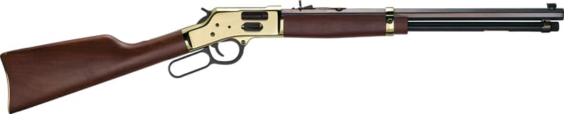 Henry Big Boy Brass Side Gate Rifle .357 MAG/.38 Spl 10RD Magazine 20" Barrel Walnut