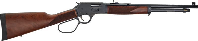 Henry Big Boy Steel Carbine Side Gate .44 MAG/.44 Special Rifle 7RD Magazine 16.5" Barrel Walnut Large Loop