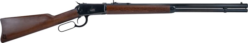 Heritage 92 Lever Action Rifle .44 MAG 12RD Capacity 24" Polished Black Octagon Barrel Wood Stock