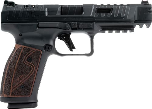 Canik Sfx Rival-S Pistol - Black | 9MM | 5" Barrel | 2 - 18RD MAG | Steel Frame | Rosewood Grips