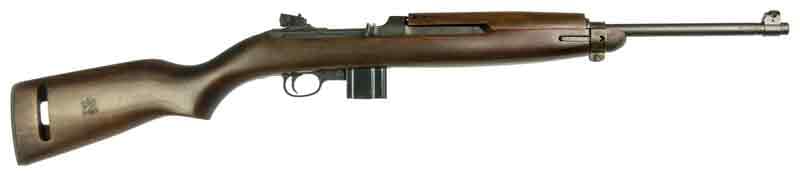 Inland M1 Model 1944 Carbine .30 Cal 10RD Magazine 18" Barrel Wood Stock No Bayonet Lug