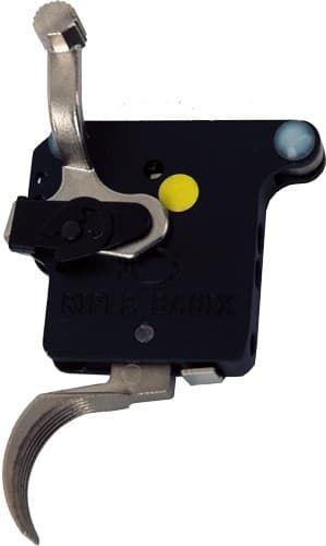 Rifle Basix Trigger REM. 700 - 8OZ. to 1.5LBS W/Safety Silver