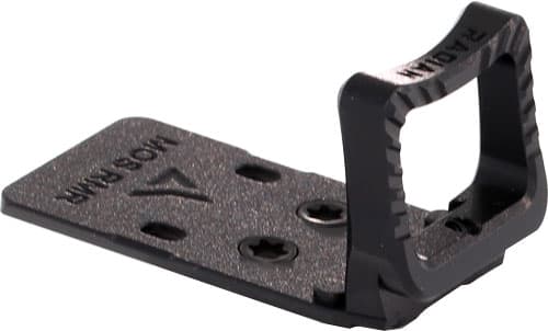 Radian Weapons Guardian+six Combo Optic Guard & Backup Iron Sights for Glock MOS Trijicon RMR Black
