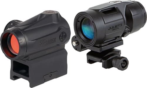 SIG Sauer Romeo MSR Gen II 2 MOA Red Dot Sight Juliet3-Micro 3X22MM Magnifier Combo